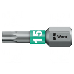 Capăt Șurubelniță Torx TX15 25mm BiTorsion | Electronic-mag.ro | Componente Electronice