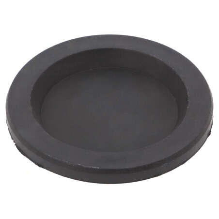 Manșon Negru cu Cap Adâncit 70,2mm x 53mm | Electronic-mag.ro | Componente Electronice