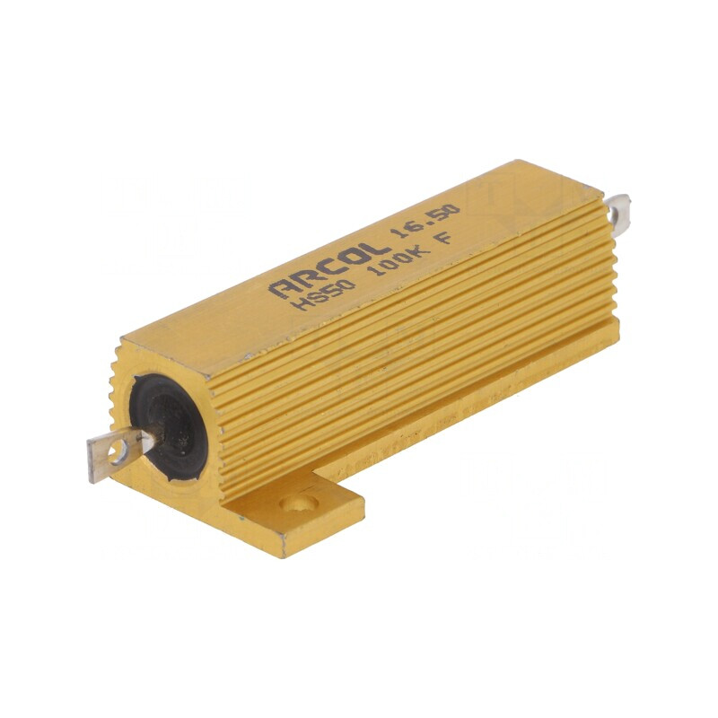 Rezistor Bobinat 100kΩ 50W ±1% | Electronic-mag.ro | Componente Electronice
