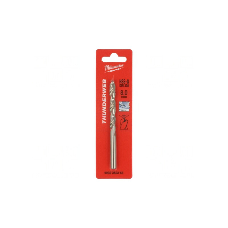 Burghiu Metal 8mm Oțel Rapid HSS-G | Electronic-mag.ro | Componente Electronice