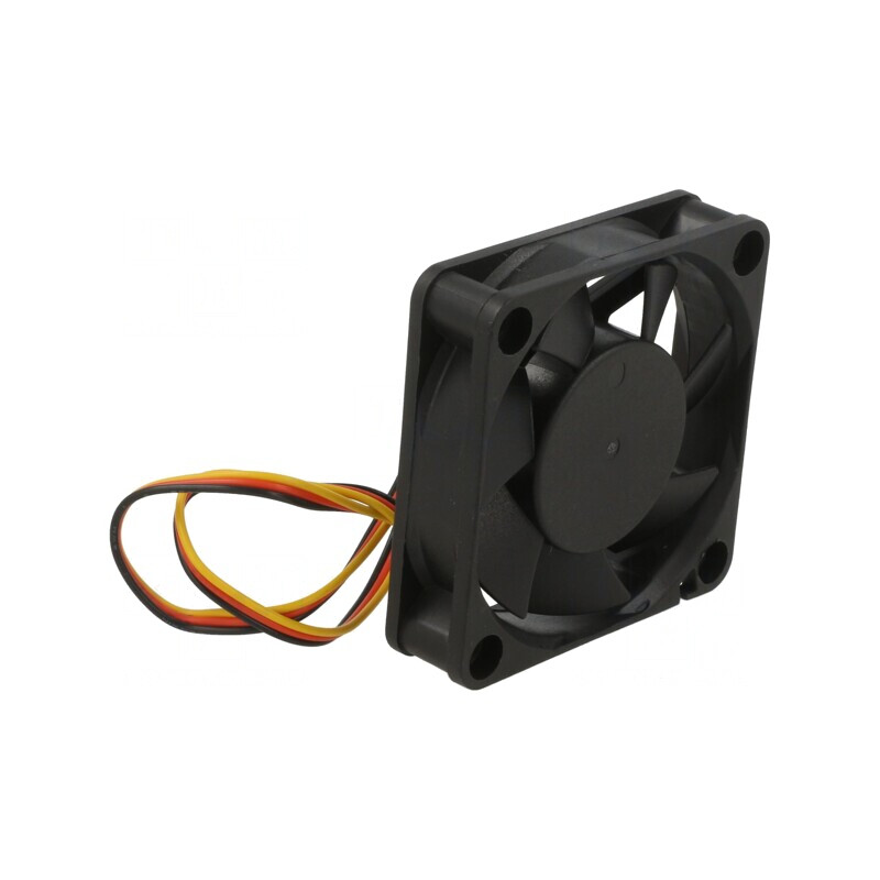 Ventilator DC Axial 12V 60x60x15mm 32.7dBA | Electronic-mag.ro | Componente Electronice