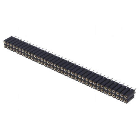 Soclu Şiruri Pini Mamă 72 Contacte 2,54mm | Electronic-mag.ro | Componente Electronice