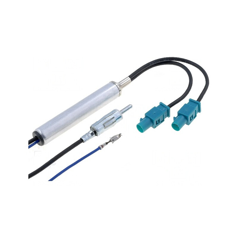 Separator antenă DIN cu 2 mufe Fakra pentru Seat, VW, Škoda | Electronic-mag.ro | Componente Electronice