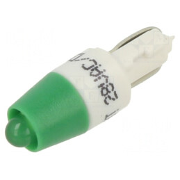 Lampă de control LED verde 28V | Electronic-mag.ro | Componente Electronice