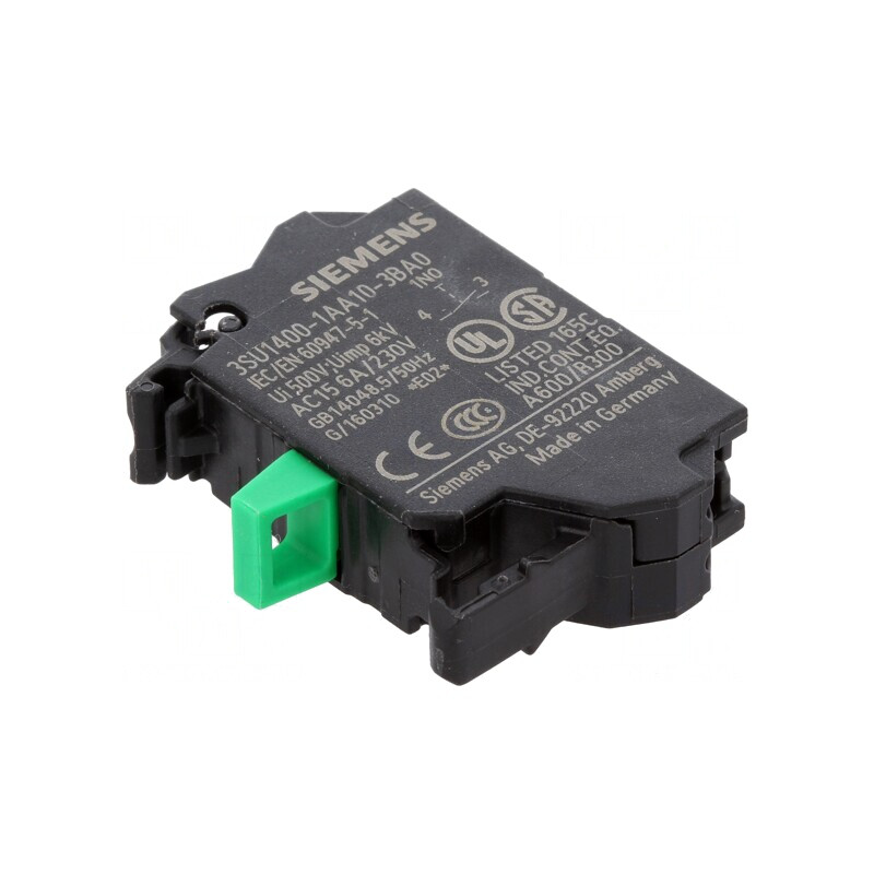 Element de Contact 22mm 3SU1.5 Cleme cu Arc | Electronic-mag.ro | Componente Electronice