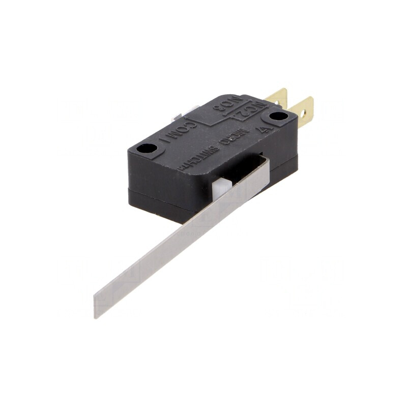 Microîntrerupător SNAP ACTION 11A/125VAC SPDT cu manetă | Electronic-mag.ro | Componente Electronice