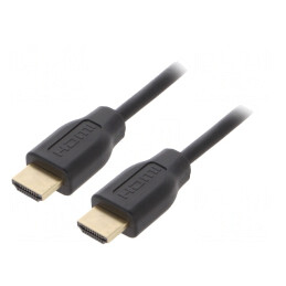 Cablu HDMI 2.0 HDCP 3m Negru | Electronic-mag.ro | Componente Electronice