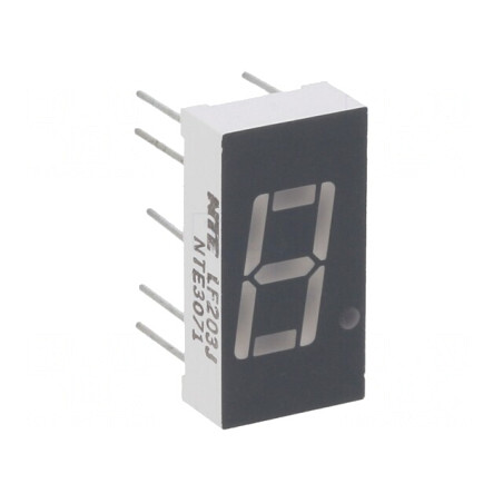 Afișaj LED 7 Segmente 10,6mm Ambră | Electronic-mag.ro | Componente Electronice