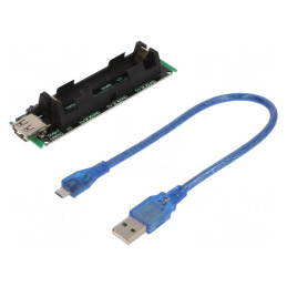 Power Bank USB 3V/5V cu Modul de Încărcare 18650 | Electronic-mag.ro | Componente Electronice