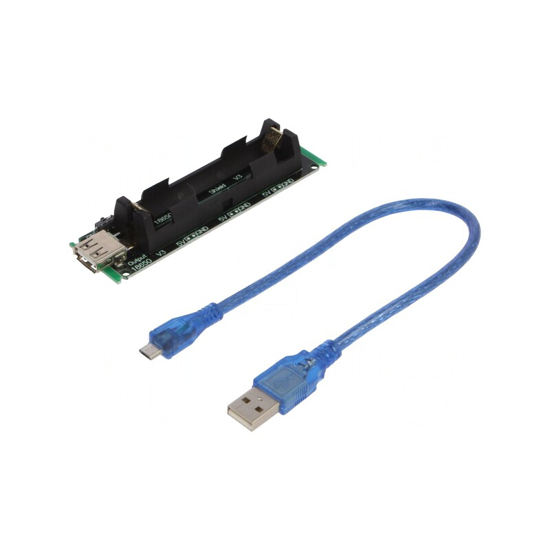 Power Bank USB 3V/5V cu Modul de Încărcare 18650 | Electronic-mag.ro | Componente Electronice