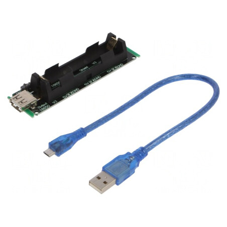 Power Bank USB 3V/5V cu Modul de Încărcare 18650 | Electronic-mag.ro | Componente Electronice