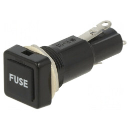 Clemă Panou 6,3x32mm 10A 250VAC | Electronic-mag.ro | Componente Electronice