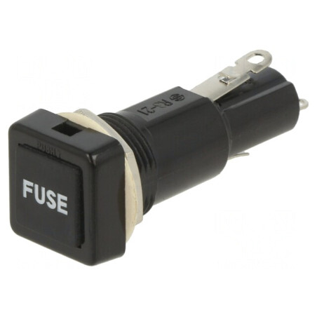 Clemă Panou 6,3x32mm 10A 250VAC | Electronic-mag.ro | Componente Electronice