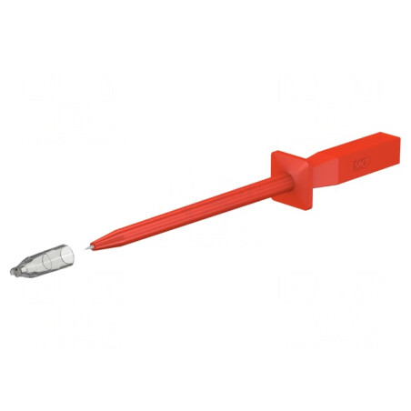 Sondă măsurare roșie 1A 4mm 130mm | Electronic-mag.ro | Componente Electronice