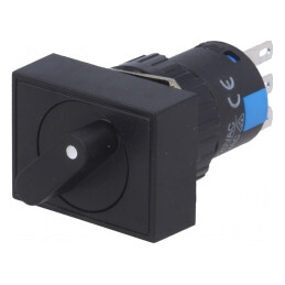 Comutator Rotativ SPDT 2 Pozitii 3A/220VAC 2A/24VDC | Electronic-mag.ro | Componente Electronice