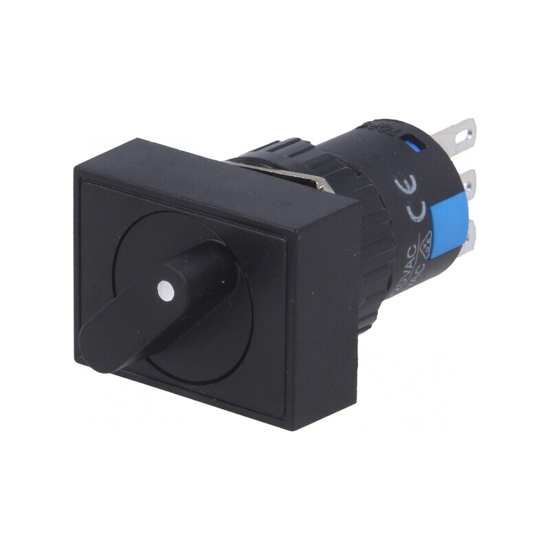 Comutator Rotativ SPDT 2 Pozitii 3A/220VAC 2A/24VDC | Electronic-mag.ro | Componente Electronice