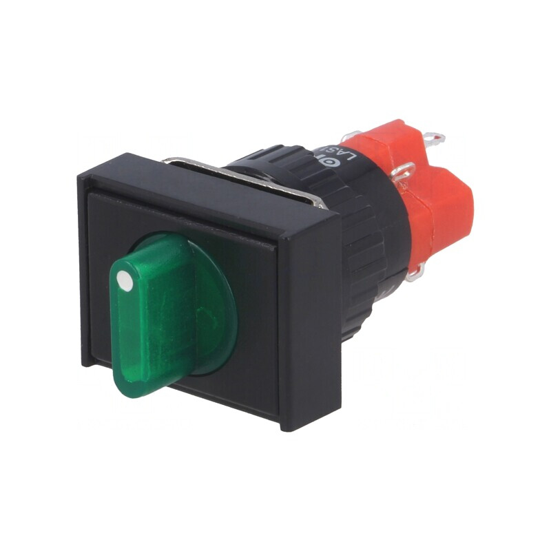 Comutator Rotativ 2 Pozitii SPST 3A/220VAC 2A/24VDC | Electronic-mag.ro | Componente Electronice