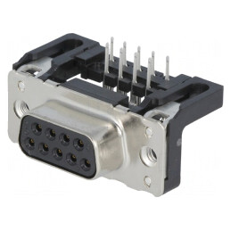 Conector D-Sub 9 Pin Soclu Mamă 90° THT | Electronic-mag.ro | Componente Electronice
