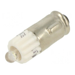 Lampa de control LED albă 28V | Electronic-mag.ro | Componente Electronice