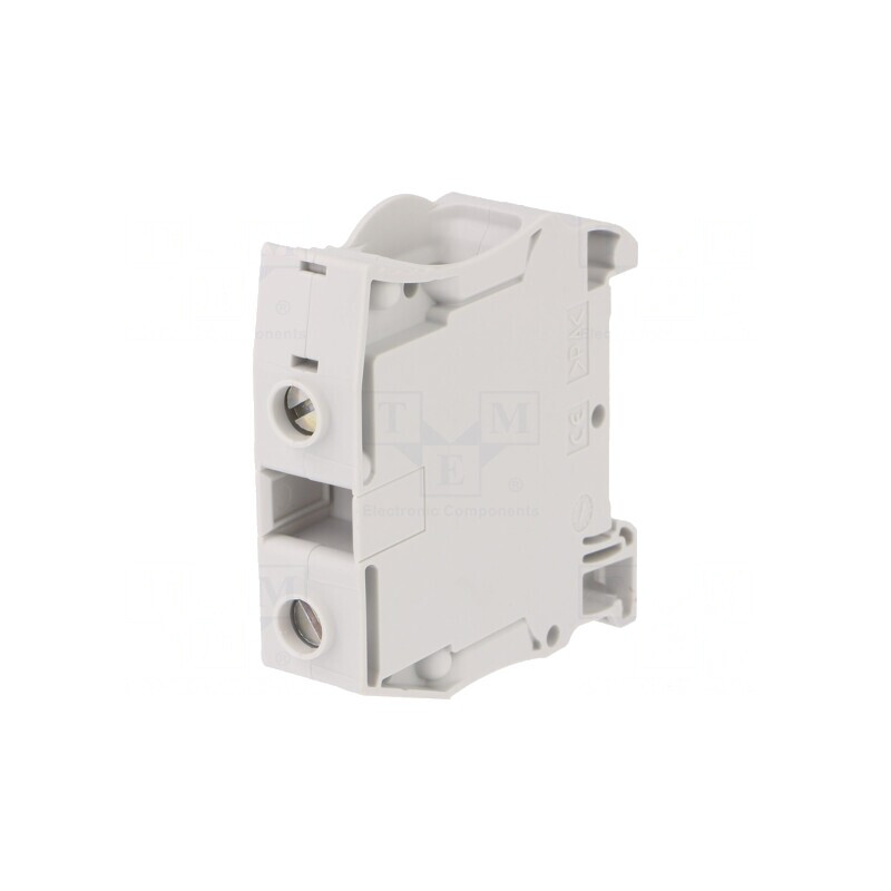 Conector Șine 1-50mm2 2 Borne Gri 16mm | Electronic-mag.ro | Componente Electronice