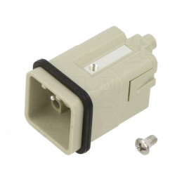 Conector HDC Contact Tată 13 PIN 12 PE | Electronic-mag.ro | Componente Electronice