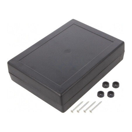 Carcasă Universală ABS Neagră 139.5x190x47 mm | Electronic-mag.ro | Componente Electronice