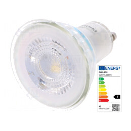 Lampa LED GU10 3,5W 4000K 275lm Alb Neutru | Electronic-mag.ro | Componente Electronice