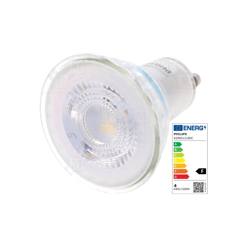 Lampa LED GU10 3,5W 4000K 275lm Alb Neutru | Electronic-mag.ro | Componente Electronice