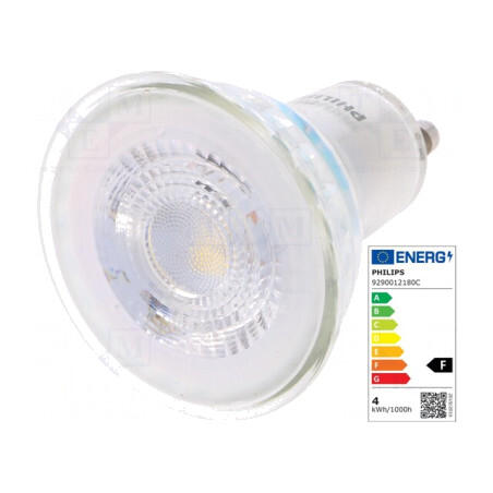 Lampa LED GU10 3,5W 4000K 275lm Alb Neutru | Electronic-mag.ro | Componente Electronice