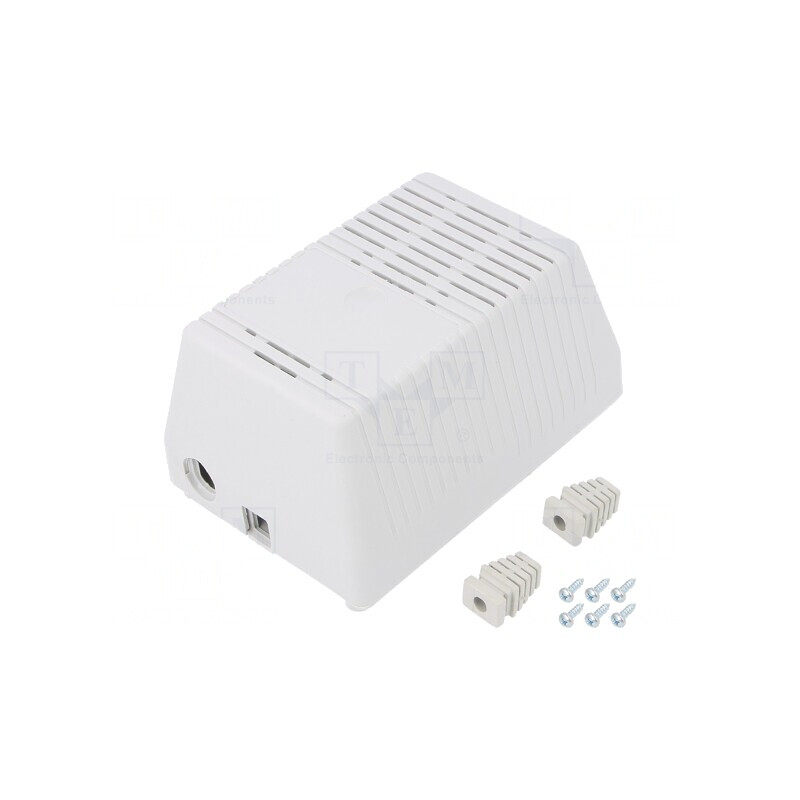 Carcasă Alimentator ABS Gri 97x137x67 mm | Electronic-mag.ro | Componente Electronice