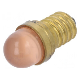 Lampă LED E14 Portocalie 24V | Electronic-mag.ro | Componente Electronice