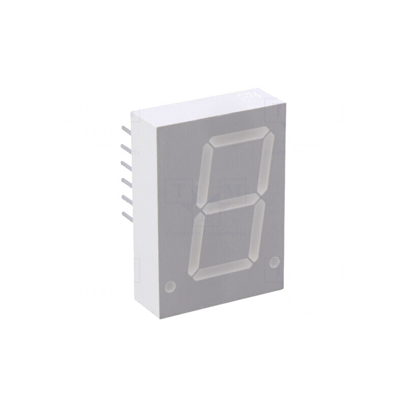 Afişaj LED 7 Segmente 20mm Roșu Catod | Electronic-mag.ro | Componente Electronice