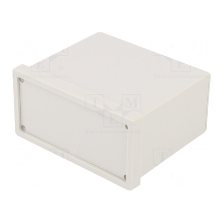 Carcasă panou ABS gri 93,6x75,2x46,2 mm | Electronic-mag.ro | Componente Electronice