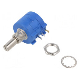 Potentiometru Axial Multiturn 5kΩ 2W Linear 6.3mm | Electronic-mag.ro | Componente Electronice