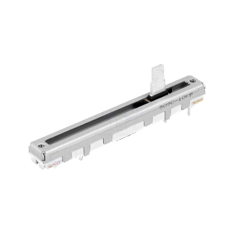 Potentiometru Glisant 10kΩ 250mW THT Linear Metalic | Electronic-mag.ro | Componente Electronice Potentiometru Glisant 10kΩ 250mW THT Linear Metalic | Electronic-mag.ro | Componente Electronice