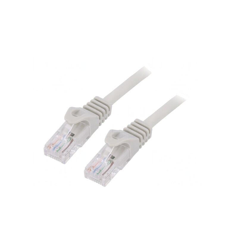 Patch Cord U/UTP Cat6 10m Gri | Electronic-mag.ro | Componente Electronice Patch Cord U/UTP Cat6 10m Gri | Electronic-mag.ro | Componente Electronice