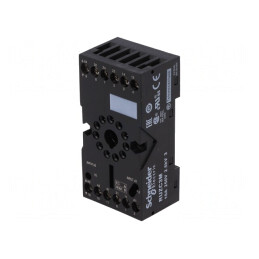 Stativ pentru relee, PIN 11, montare pe şină DIN | Electronic-mag.ro | Componente Electronice