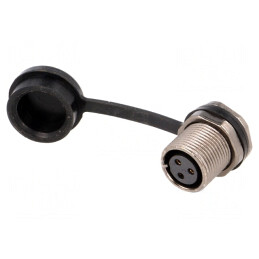 Soclu ST12 mamă 3 PIN IP67 13A 250V | Electronic-mag.ro | Componente Electronice