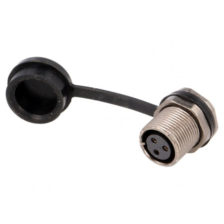 Soclu ST12 mamă 3 PIN IP67 13A 250V | Electronic-mag.ro | Componente Electronice
