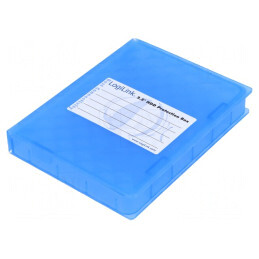 Carcasă HDD 2.5" Plastic Albastru | Electronic-mag.ro | Componente Electronice