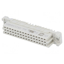 Mufă DIN 41612 tip 2C mamă 48 PIN THT aurit 2A | Electronic-mag.ro | Componente Electronice