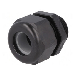Intrare cablu M25 IP68 neagră 9-16mm termoplastică | Electronic-mag.ro | Componente Electronice