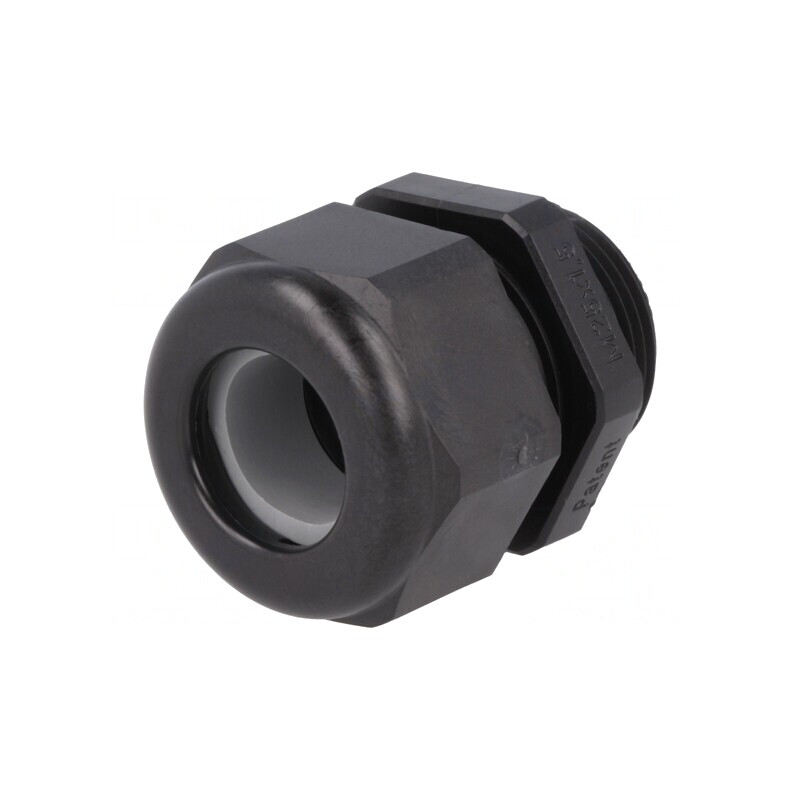 Intrare cablu M25 IP68 neagră 9-16mm termoplastică | Electronic-mag.ro | Componente Electronice