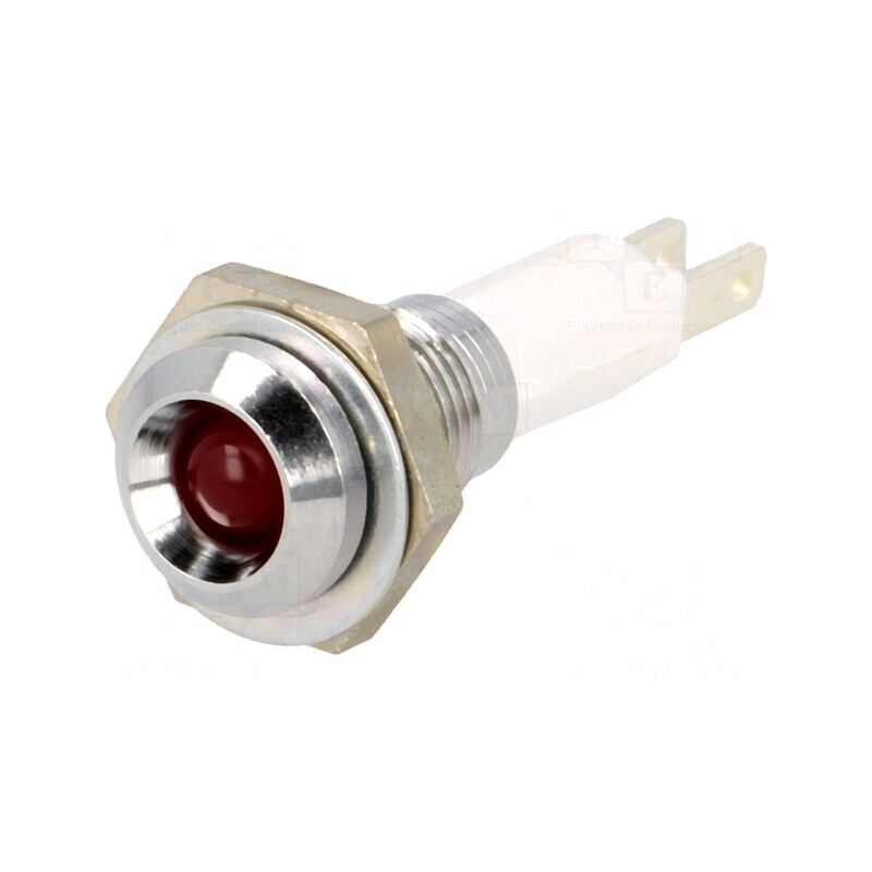 Lampă LED Control Roșie 9mm PCB | Electronic-mag.ro | Componente Electronice