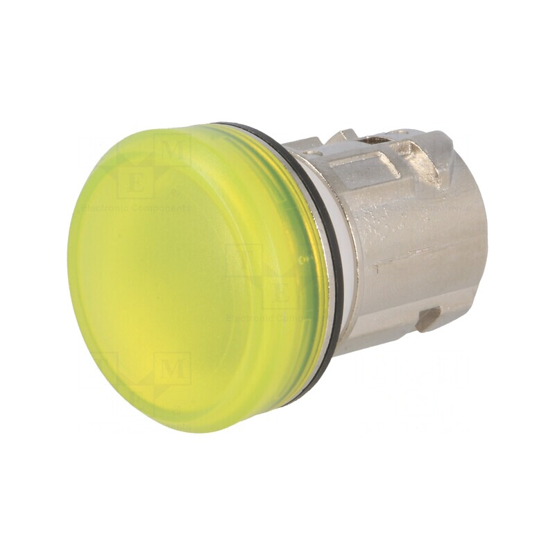 Lumină de Control Ø22mm IP67 Galbenă  | Electronic-mag.ro | Componente Electronice