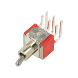 Comutator Basculant DPDT ON-ON 2A/250VAC 5A/28VDC | Electronic-mag.ro | Componente Electronice