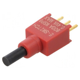 Comutator cu Apăsare SPDT 0,02A 20VDC THT | Electronic-mag.ro | Componente Electronice