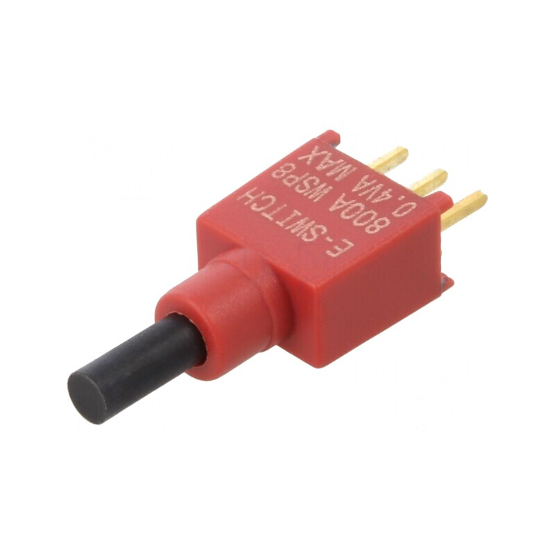 Comutator cu Apăsare SPDT 0,02A 20VDC THT | Electronic-mag.ro | Componente Electronice
