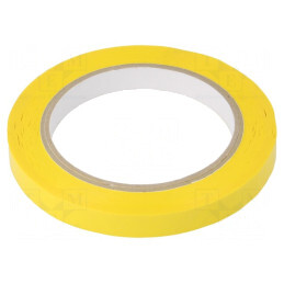 Bandă electroizolantă galbenă 12mm x 66m | Electronic-mag.ro | Componente Electronice