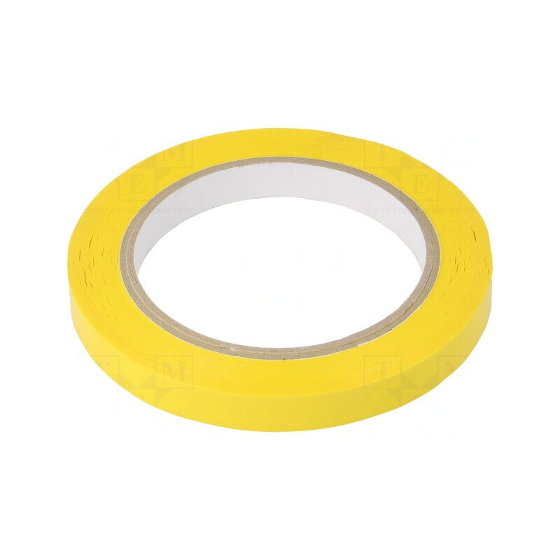 Bandă electroizolantă galbenă 12mm x 66m | Electronic-mag.ro | Componente Electronice